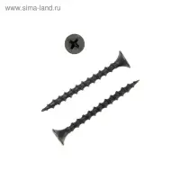 Саморез 3.5&times;41 мм ТУНДРА PREMIUM, потай, крупная резьба, шлиц PH, фосфатированный, 1 кг