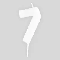 Свеча для торта, цифра «7», светится в темноте, 3,8 х 8 см