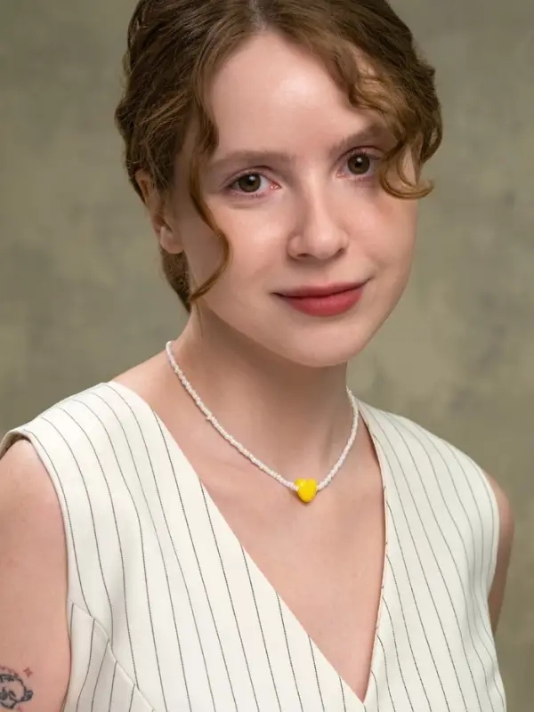 Чокер из бисера &laquo;Сердце&raquo;, L=45 см, белый, жёлтый в золоте