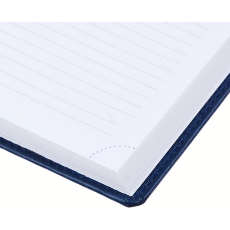 Ежедневник недатированный синий,А5,148х218мм,176л,ATTACHE Вива