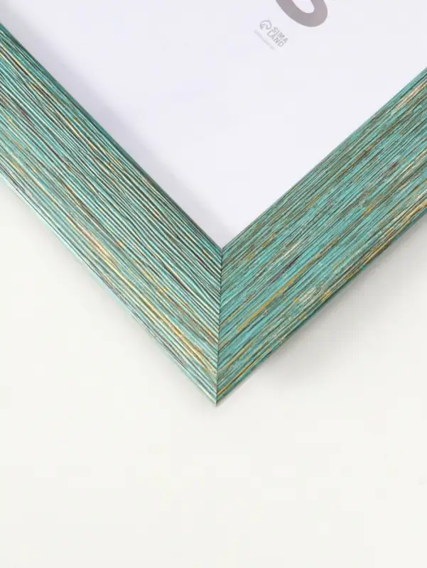 Фоторамка для фото 40х60 см "Luxe Elegance" пластик, морской, (пластик экран)