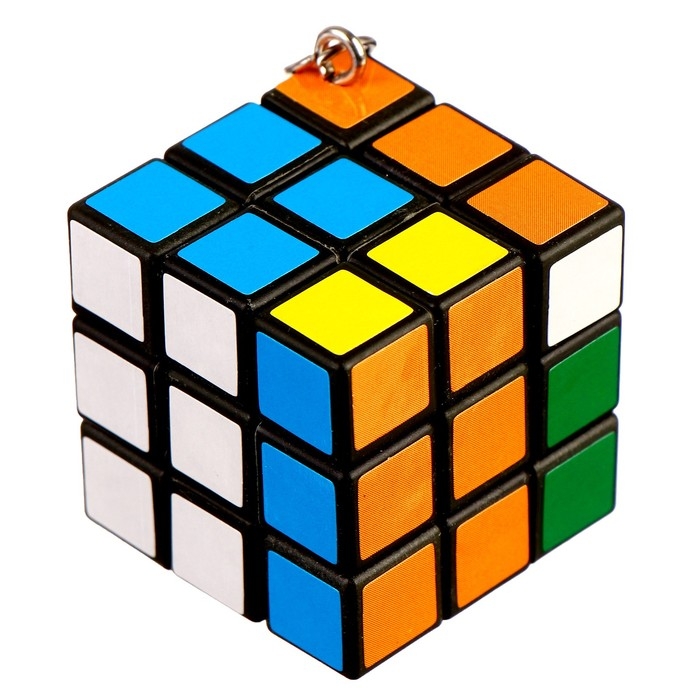 Головоломка Головоломка "Кубик" на брелоке