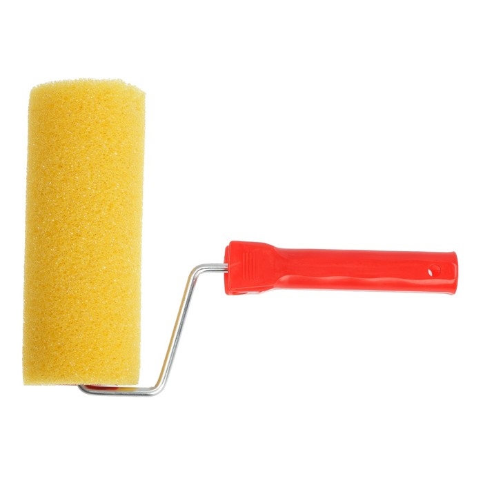 Валик ЛОМ,  Валик ЛОМ, "Шорох", поролон, 180 мм, рукоятка d=6 мм, D=80 мм