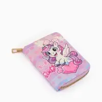 Кошелек дет 07-01-01 Июнь2549 единорог, 8,5*2,5*10,5 см, 2 отд+отд/молн, д/карт, розовый Кошелек дет 07-01-01 Июнь2549 единорог, 8,5*2,5*10,5 см, 2 отд+отд/молн, д/карт, розовый