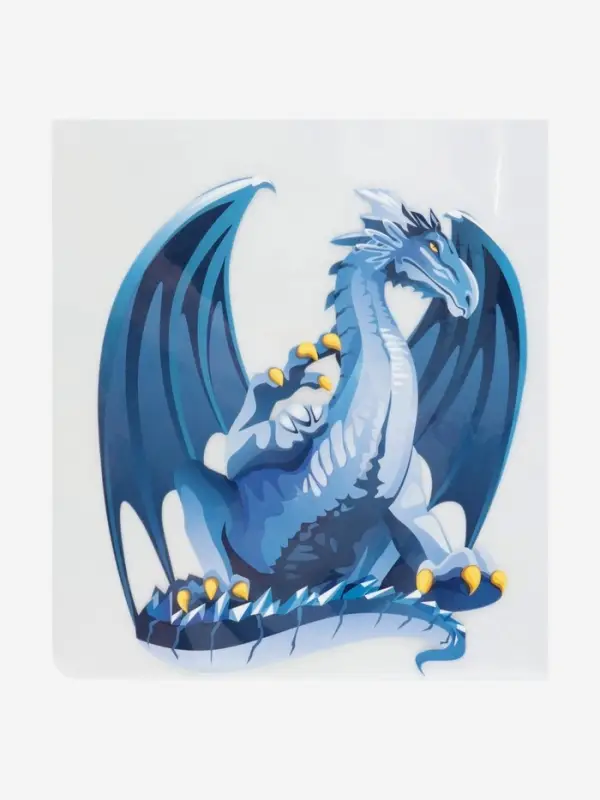 Термонаклейка &laquo;Дракон&raquo;, 16.7&times;19.5 см,