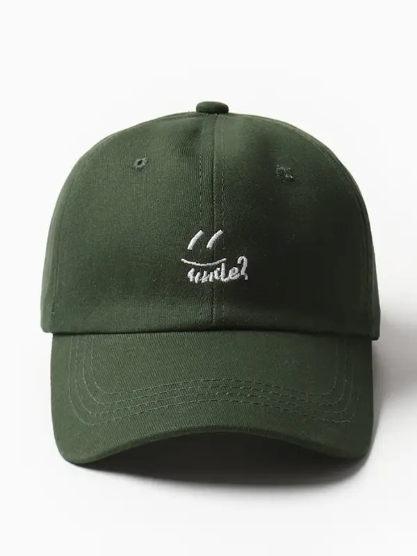 Кепка MINAKU Smile, зелёная, размер 54-56