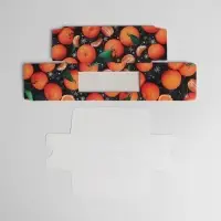 Коробочка для макарун «Манадарин» 12 х 5,5 х 5,5 см.