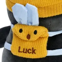 Мягкая игрушка &laquo;Пингвин&raquo; с рюкзаком, в жёлтой шапке, 22 см