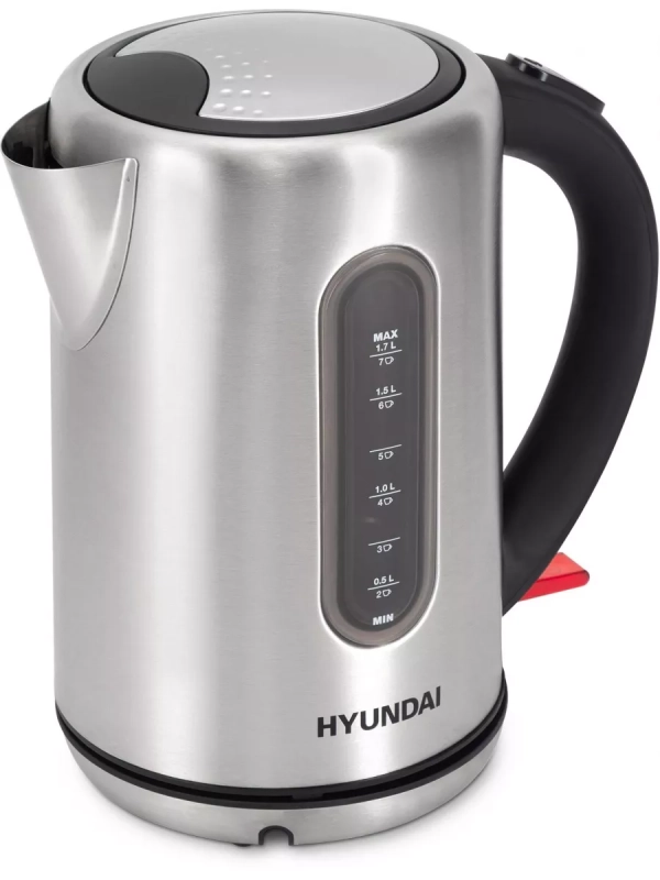 Чайник HYK-S9909 1,7л 2200Вт серебристый (металл)