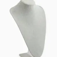 Бюст для украшений QF, 24&times;19&times;35 см, h=35 см, серый