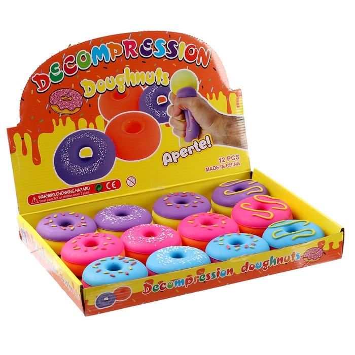 Мялка «Пончик» с пастой, виды МИКС Мялка «Пончик» с пастой, виды МИКС