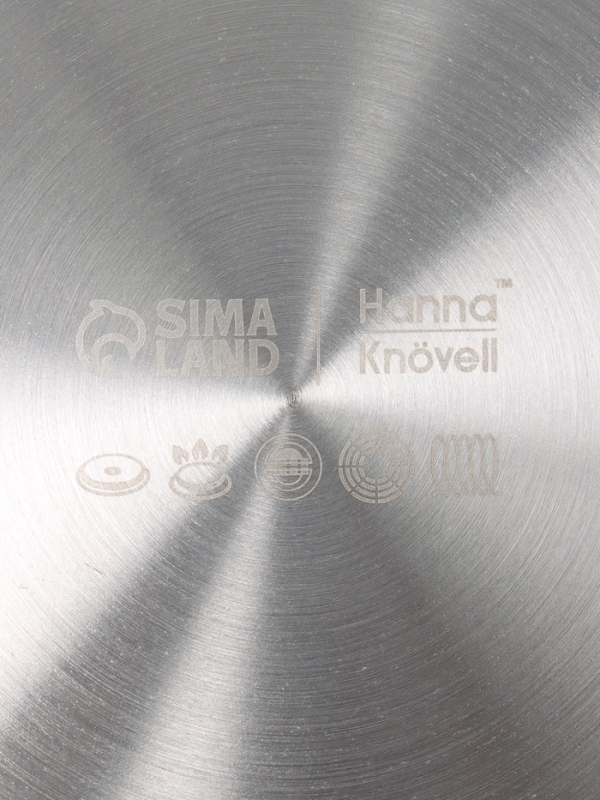 Сковорода высокая 3Ply d=29,5 см, h=7см, толщина 2,2 мм, индукция, АП