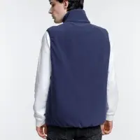 Жилет флисовый унисекс Nesse, темно-синий, размер M/L