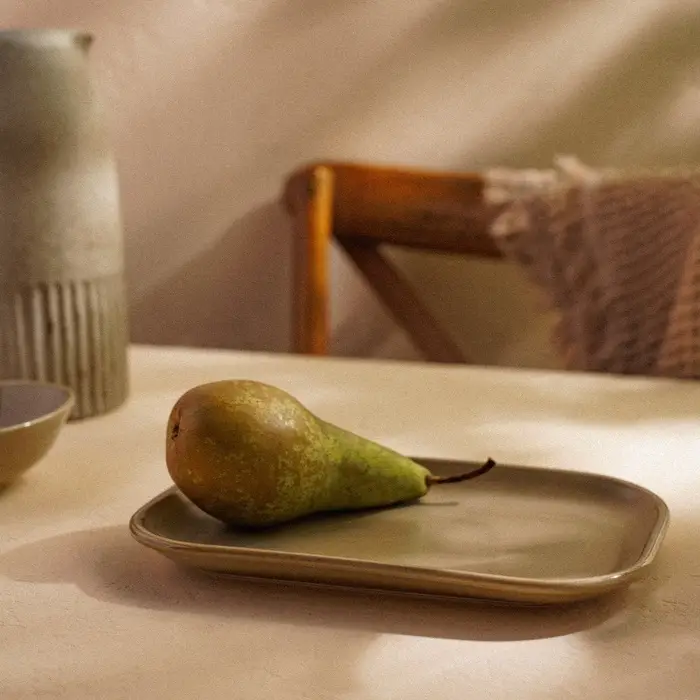 Блюдо фарфоровое SL Home &laquo;Песчаный бриз&raquo;, 24.5&times;16.5 см, бежевый