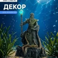 Декор для аквариума &laquo;Царь&raquo;, 14 см