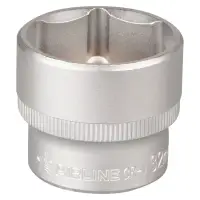 Головка торцевая 1/2"DR шестигранная 32мм, L=38мм пласт.подвес
