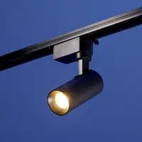Трековый светильник Luazon lighting LTL-070, 10 Вт, 850 Лм, 3000К, чёрный, свечение тёплое белое