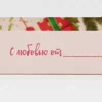 Коробка для макарун «Прекрасных мгновений!», 18 х 12 х 3.5 см