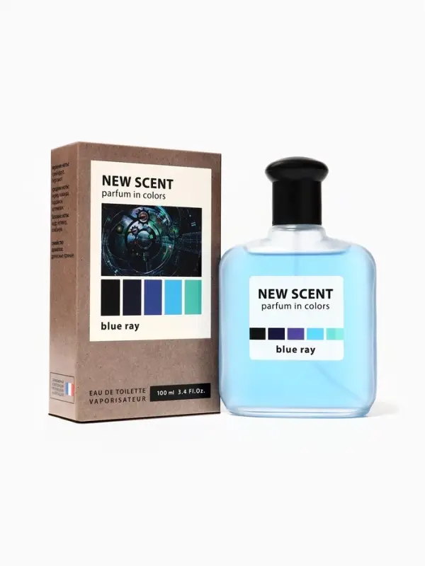 Туалетная вода мужская New Scent Blue Ray, 100 мл