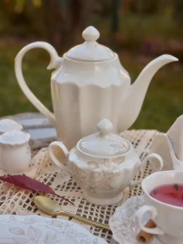 Сахарница SL Home &laquo;Аманде&raquo;, 350 мл, 17&times;11&times;12 см, фарфор, белая