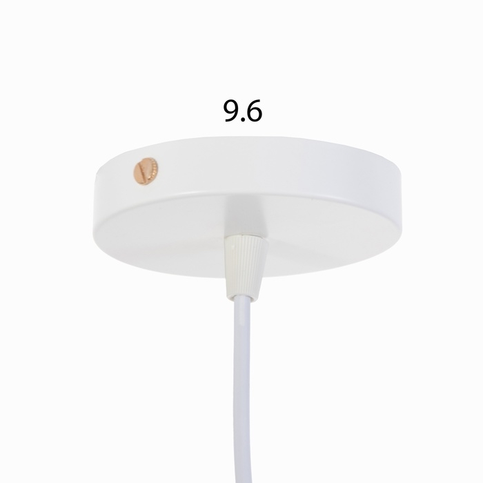 Люстра Люстра "Оазис" 1х60Вт Е27 Белый, золото 20х15х30(100)см