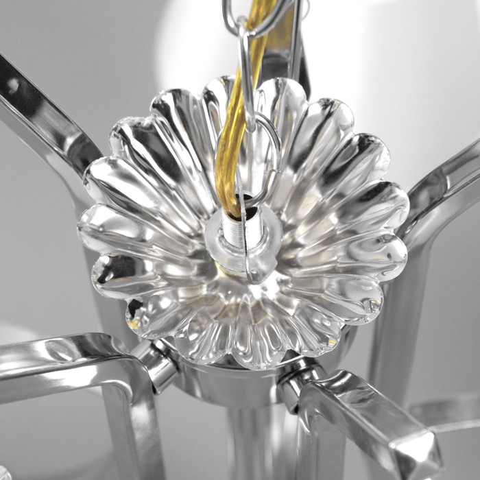 Люстра Люстра "Джорди" 5хЕ27 40Вт хром 70х70х55-75 см