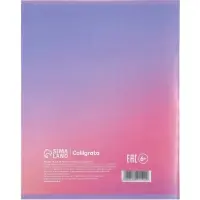 Тетрадь 5 штук, 36 листов в линейку Calligrata &laquo;Градиент&raquo;, блок офсет, 5 видов