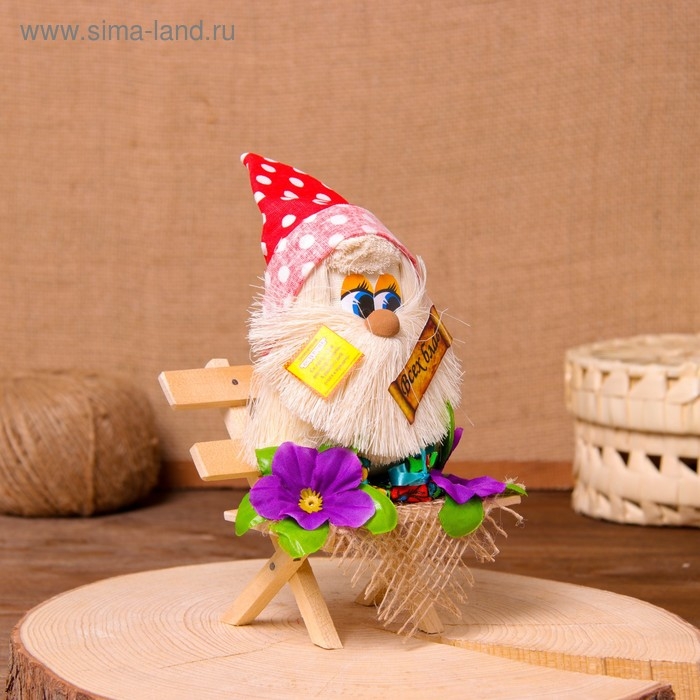 Оберег «Кузя принесёт счастье и достаток», микс Оберег «Кузя принесёт счастье и достаток», микс