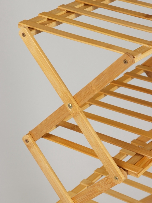 Подставка для цветов Greengo, 6 полок, 50 × 25 × 110 см, напольная, бамбук Подставка для цветов Greengo, 6 полок, 50 × 25 × 110 см, напольная, бамбук