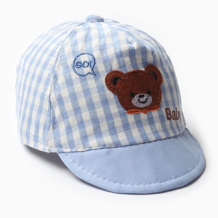 Кепка детская MINAKU Кепка детская MINAKU "Baby" голубой, р-р 48