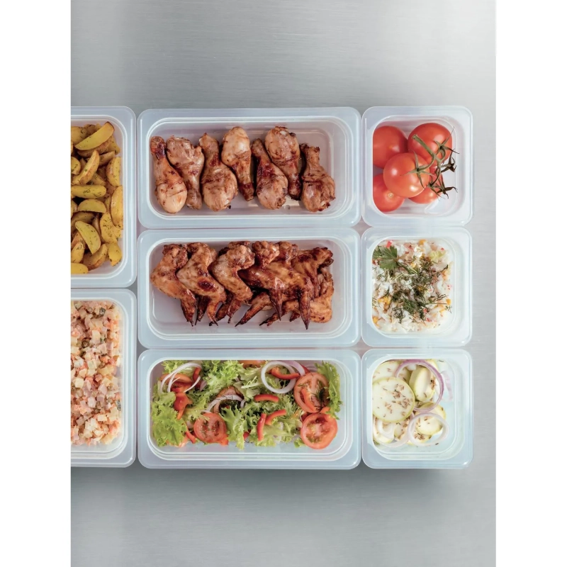 Гастроемкость Restola из полипропилена 1/6 H-150мм (176х162) (прозрачный)