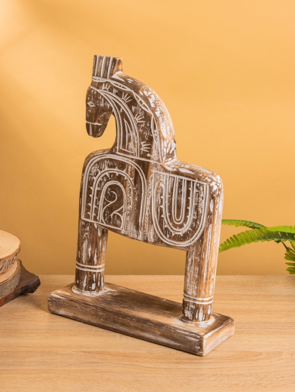 Сувенир «Конь», 25×10×37 см, дерево, коричневый Сувенир «Конь», 25×10×37 см, дерево, коричневый