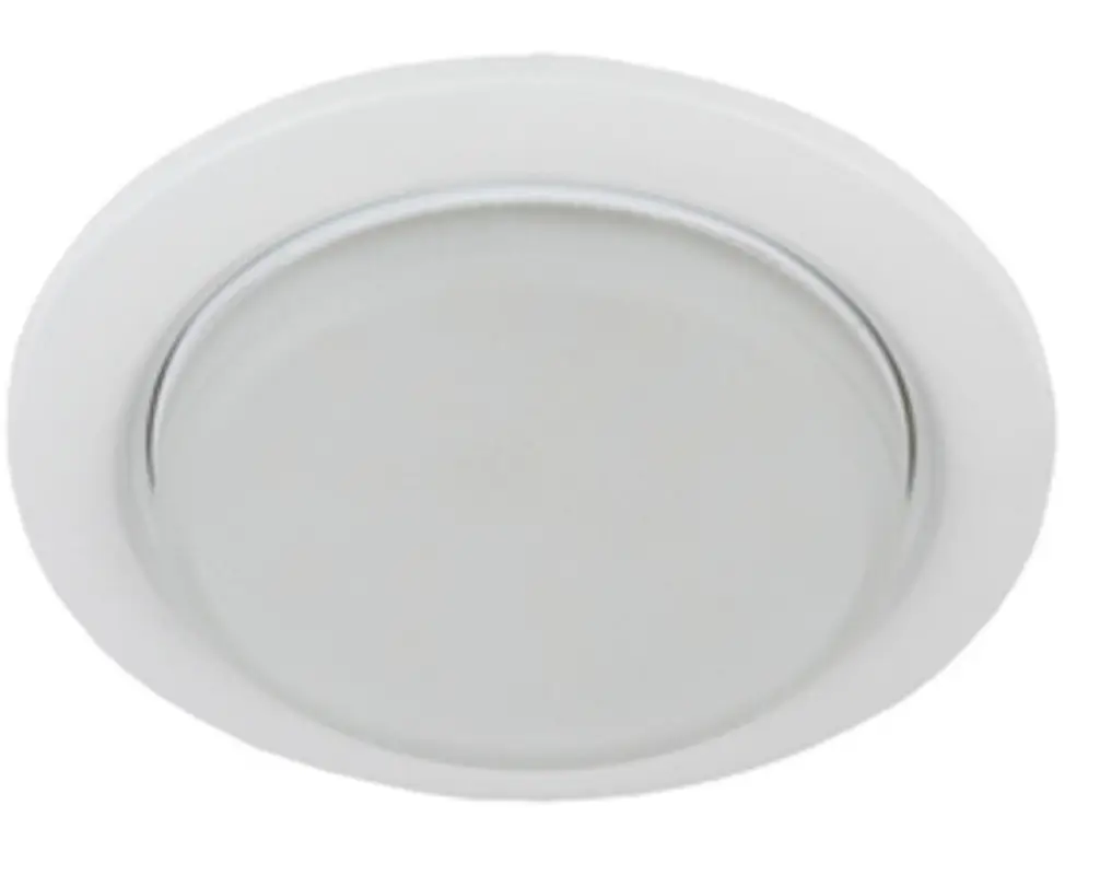 Светильник встраиваемый KL70 WH /1 под лампу Gx53 тонкий 220V 13W белый (40/2200)