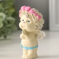 Фигура "Ангелочек молится" 9.5х5хх4.5 см