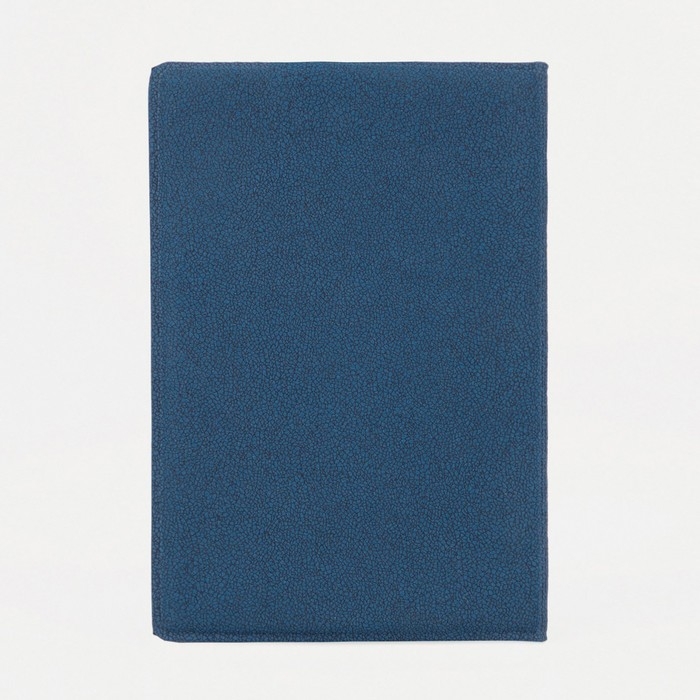 Обложка для паспорта, цвет синий Обложка для паспорта, цвет синий