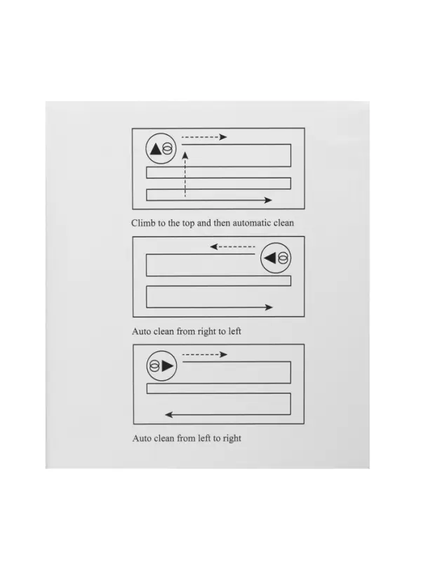 Робот - мойщик окон WWC-02, 80 Вт, 2 типа уборки, 4 мин/м&sup2;, распылитель, АКБ, белый