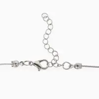 Кулон &laquo;Нежность&raquo;, на цепочке, розовый в серебре, 45 см