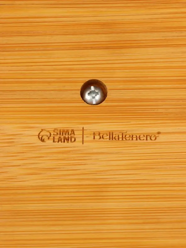 Подставка для подачи крутящаяся BellaTenero, d=30 см, бамбук