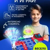 Конструктор электронный &laquo;Световые представления&raquo;, 8 схем, 17 деталей