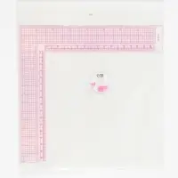 Линейка для кроя и шитья, 21.5&times;21.5 см