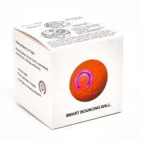 Интерактивная игрушка для собак &laquo;Гравитационный мяч&raquo;, 5.5 см, оранжевая