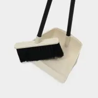 Щётка для пола c совком Malta, бежевый