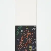 Гравюра - блокнот &laquo;Подводный мир&raquo;, 13&times;18 см, 8 л.