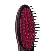 Расческа Luazon LR-02, электрическая, 50 Вт, 220 В, дисплей, регулировка температуры, розовая