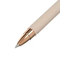 Ручка шариковая Bruno Visconti total beige, стержень синий, 0.5 мм
