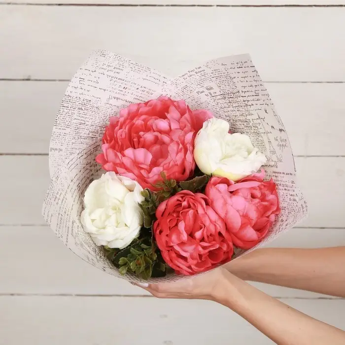 Пергамент для цветов «Газета», 50 х 70 см Пергамент для цветов «Газета», 50 х 70 см