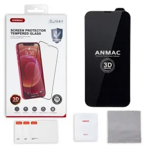 Защитное стекло для iPhone 13 Pro Max/14 Plus 3D ANMAC усиленное Арт. 1137227