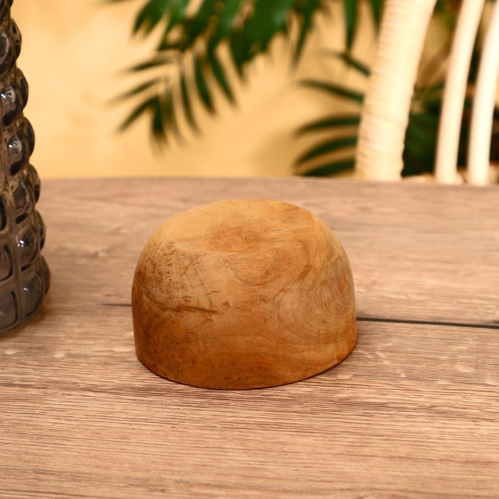 Миска 12х12х7 см, тиковое дерево Миска 12х12х7 см, тиковое дерево