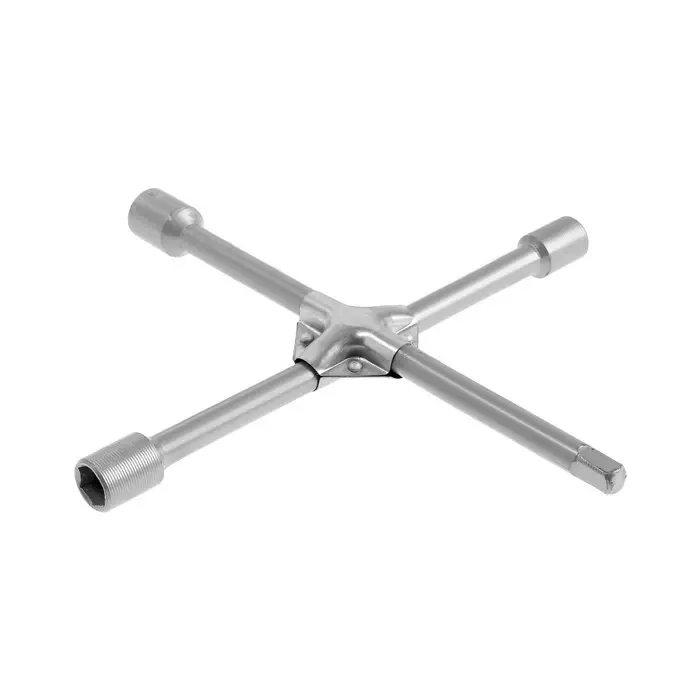 Ключ баллонный СЕРВИС КЛЮЧ, с усиленным центром, 17х19х21 квадрат, 1/2 Ключ баллонный СЕРВИС КЛЮЧ, с усиленным центром, 17х19х21 квадрат, 1/2"