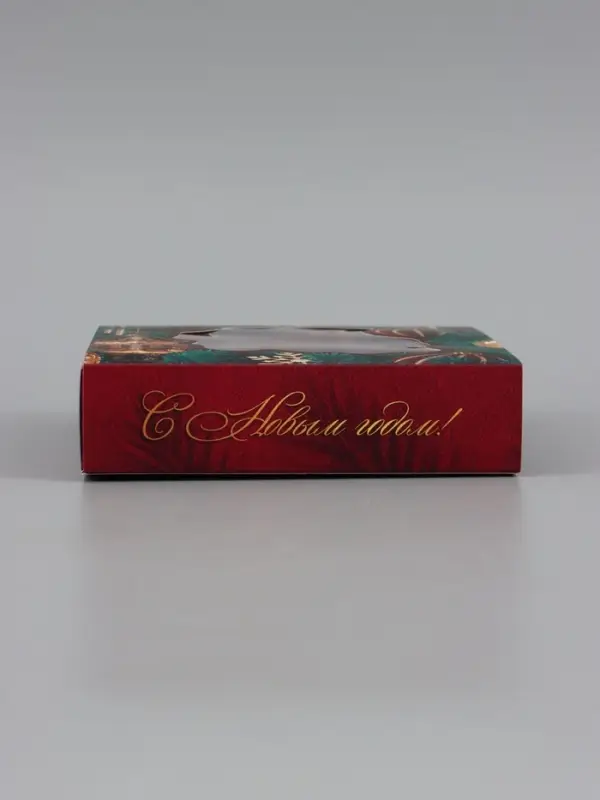 Коробка для 9 конфет &laquo;Щелкунчик&raquo; 14.5&times;14.5&times;3.5 см
